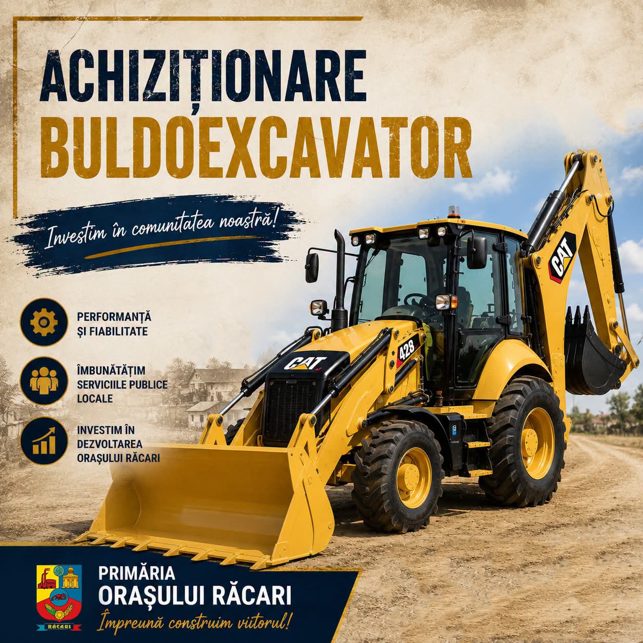 You are currently viewing Proiect de 120.000 de euro, declarat eligibil pentru modernizarea serviciilor publice din Răcari