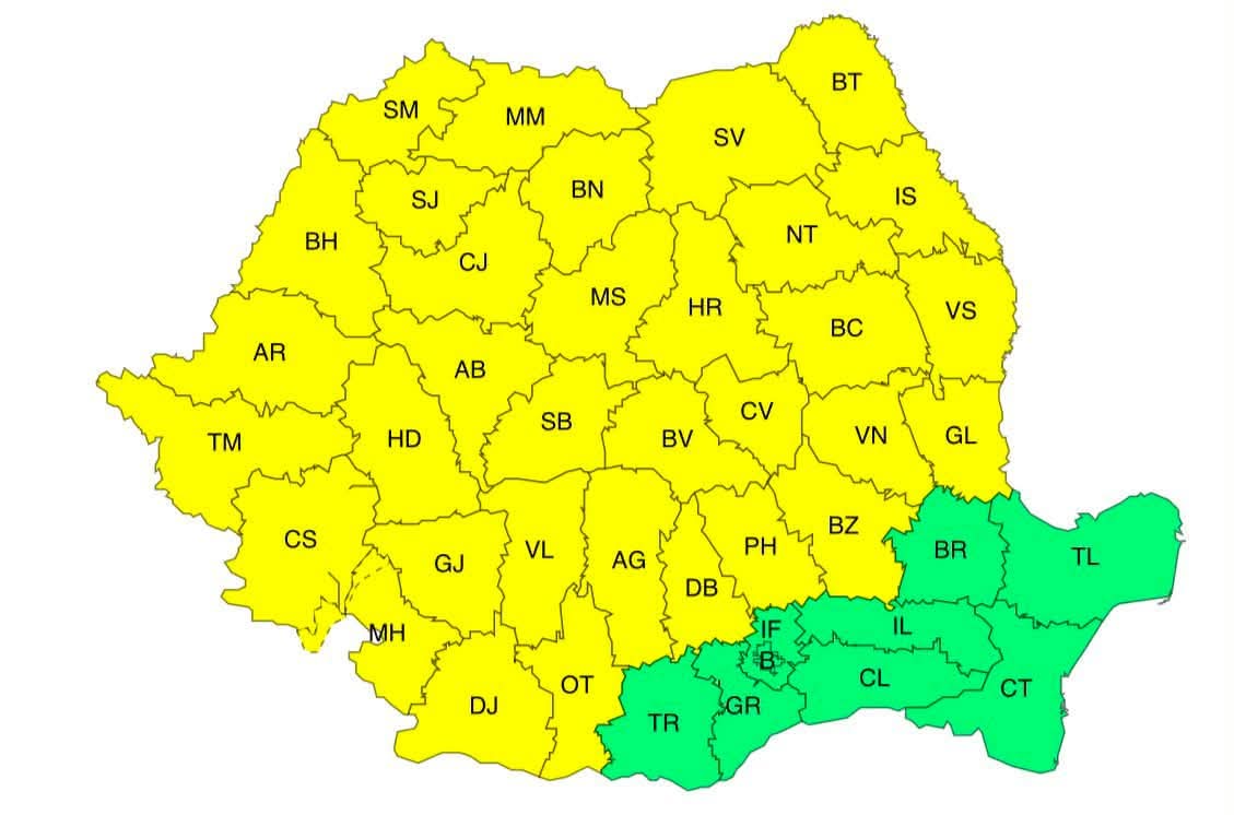 You are currently viewing Dâmbovița rămâne sub Cod galben de caniculă. ANM anunță și instabilitate atmosferică în zilele următoare