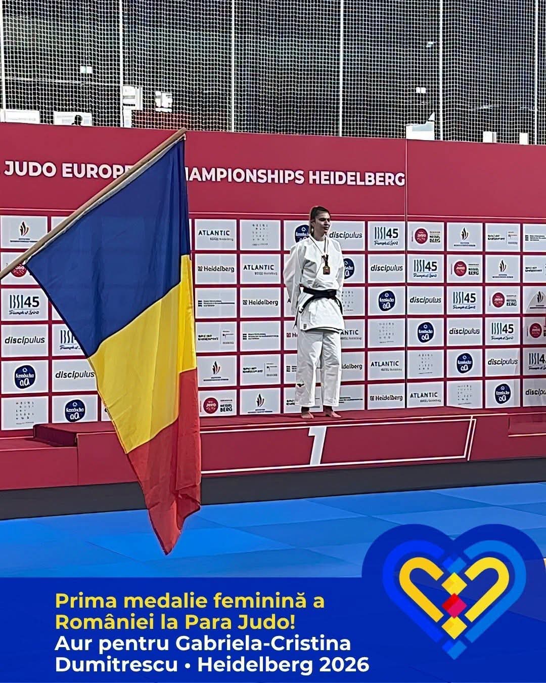 You are currently viewing Două titluri europene pentru România la Campionatele de Para Judo