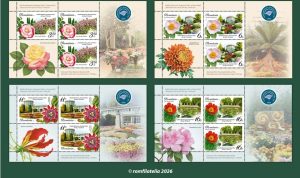 Read more about the article Romfilatelia lansează o nouă emisiune aniversară: 170 de ani de la înființarea Grădinii Botanice din Iași