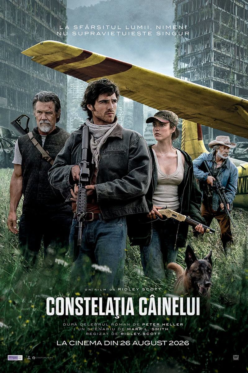 You are currently viewing Ridley Scott aduce „Constelația Câinelui” la Cinema Independența. Un thriller post-apocaliptic despre supraviețuire și speranță