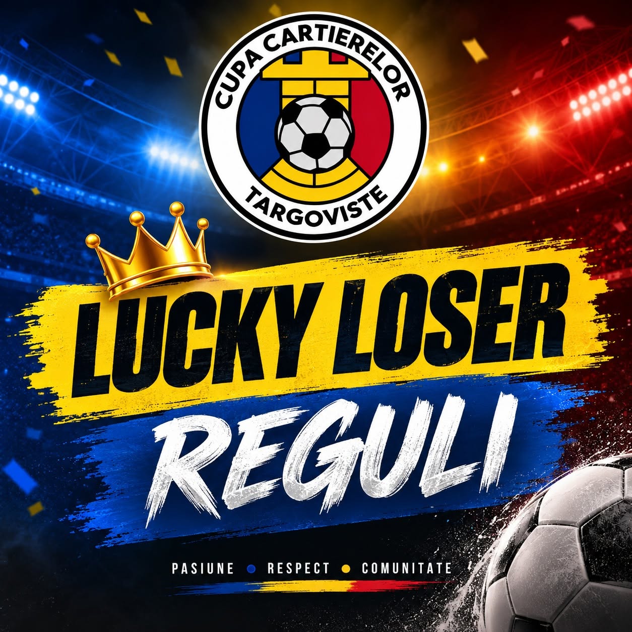 You are currently viewing „Lucky Loser”, șansa a doua la Cupa Cartierelor Târgoviște. Cum se califică echipa învinsă care va ajunge în sferturi