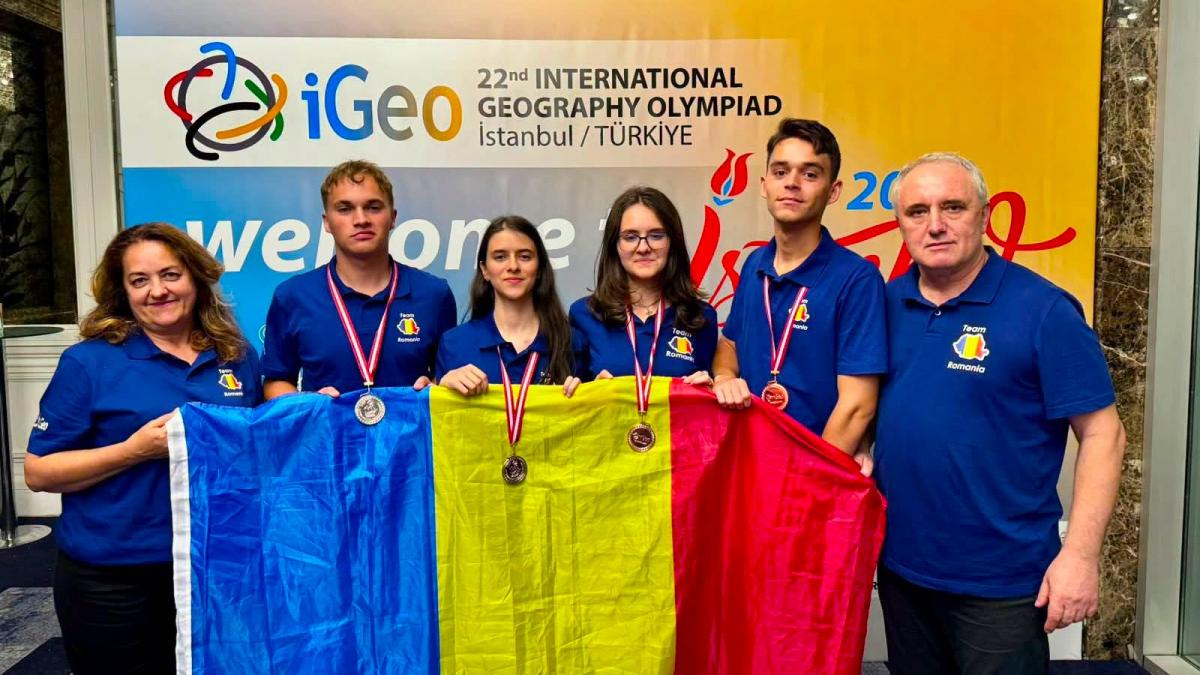 You are currently viewing Elevii români au obținut două medalii de argint şi două medalii de bronz la Olimpiada Internaţională de Geografie, de la Istanbul