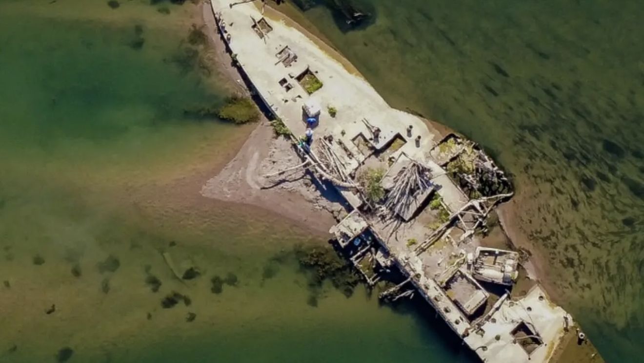 You are currently viewing „Titanicul de pe Sava” a ieșit la suprafață în Serbia