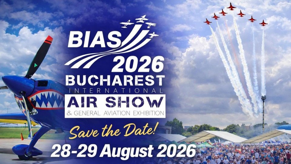 You are currently viewing Bucharest International Air Show (BIAS) 2026 se va desfășura la finalul lunii august