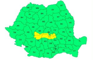 Read more about the article Cod Galben de furtuni, mâine, în zona montană a județului Dâmbovița. ANM anunță averse torențiale și vijelii