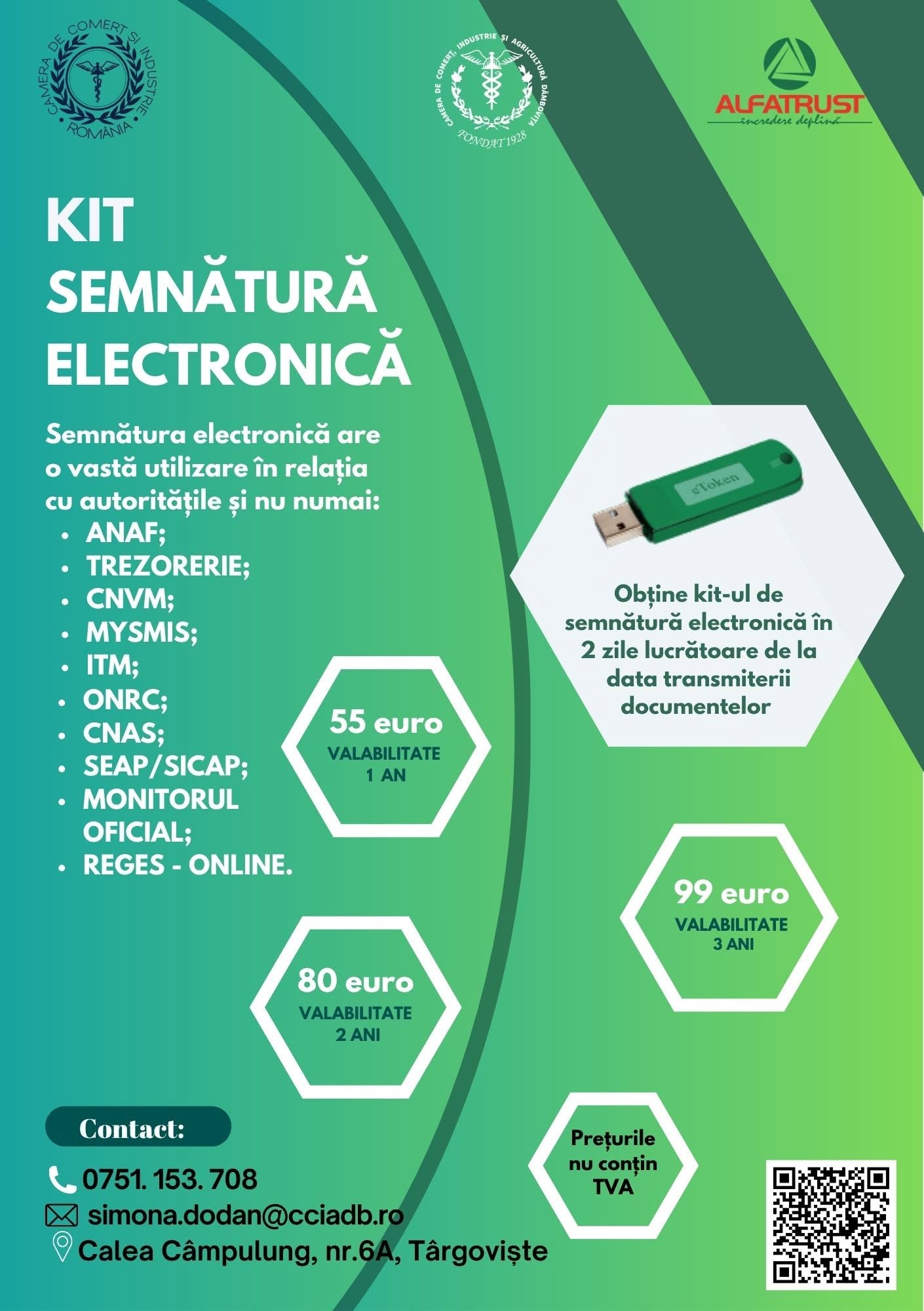 You are currently viewing Camera de Comerț Dâmbovița îi încurajează pe antreprenori să treacă la semnătura electronică