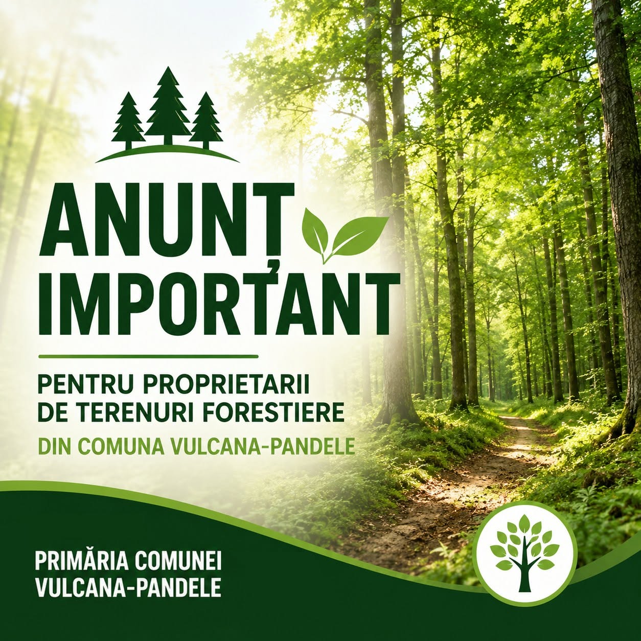 You are currently viewing Proprietarii de păduri din Vulcana-Pandele trebuie să își delimiteze terenurile pentru a putea exploata lemnul