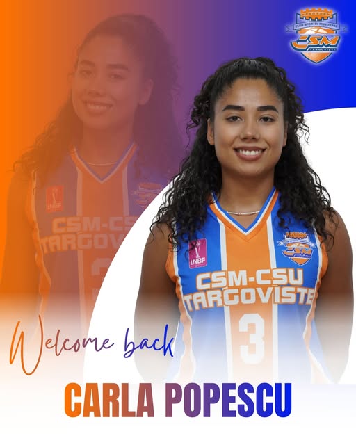 You are currently viewing CSM Târgoviște își întărește lotul pentru noul sezon! Carla Popescu revine acasă, iar Bride Kennedy-Hopoate aduce experiența baschetului internațional