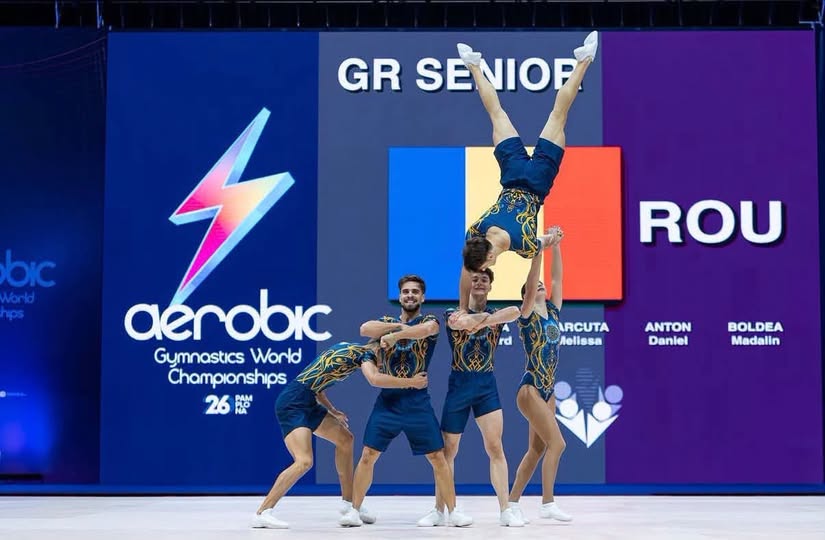You are currently viewing Calificare pentru România la Jocurile Europene de anul viitor de la Istanbul! Gimnastica aerobică tricoloră, în Top 8 mondial