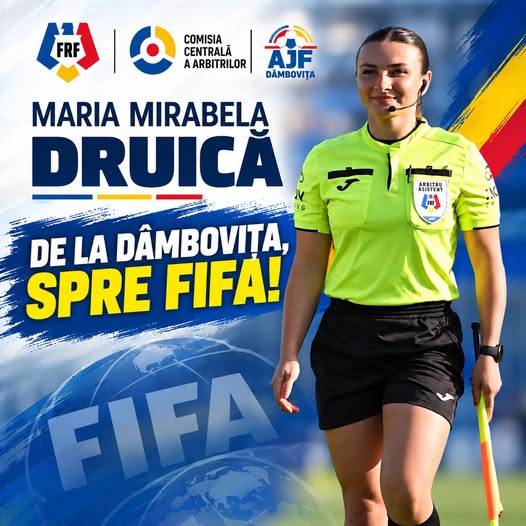 You are currently viewing La doar 23 de ani, Maria Mirabela Druică bate la porțile fotbalului internațional! Dâmbovițeanca, propusă pentru lista FIFA