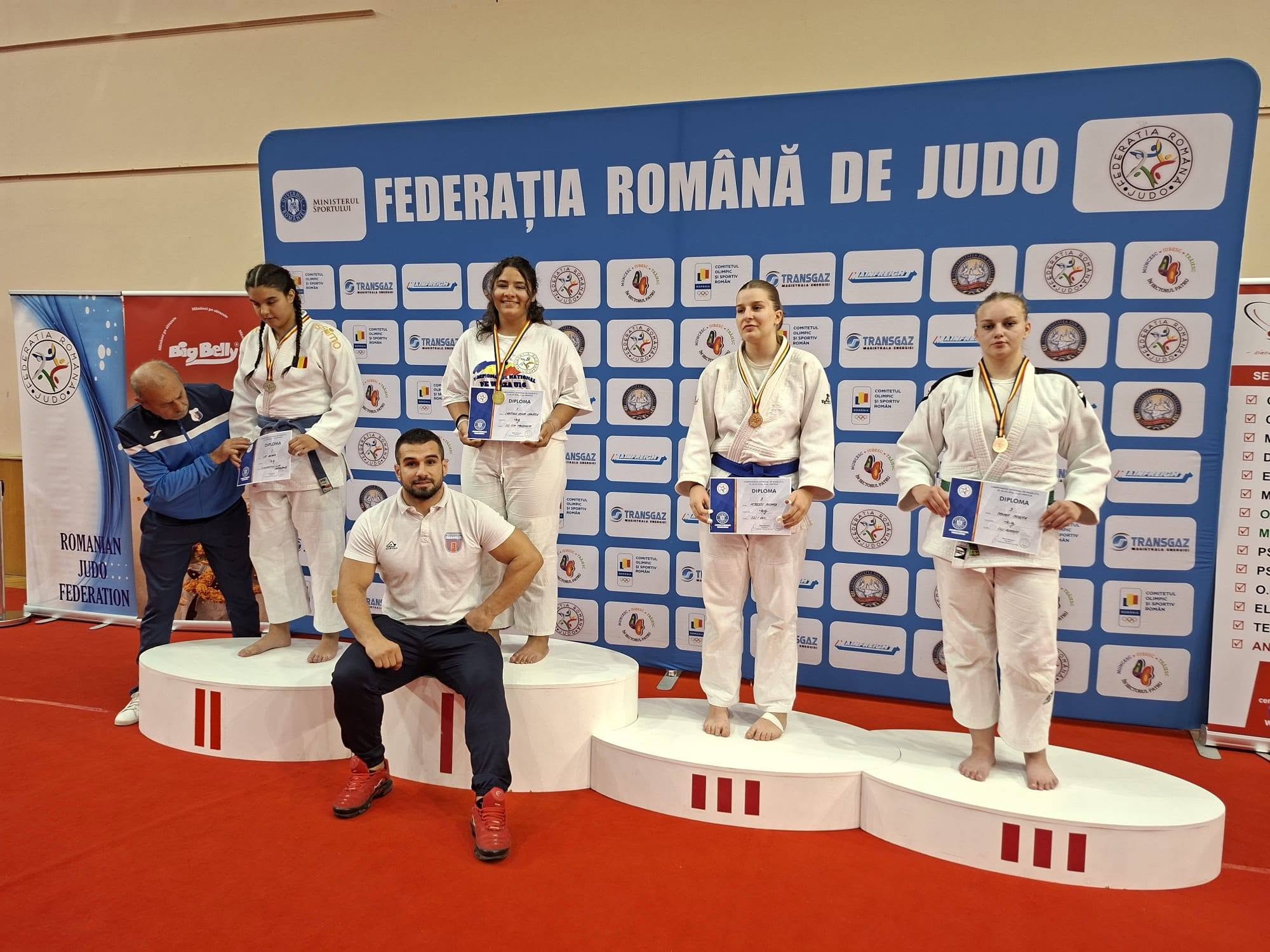 You are currently viewing Judoka Irina Cîrstina, de neoprit pe tatami! A cucerit aurul și a devenit campioană națională la Ne Waza