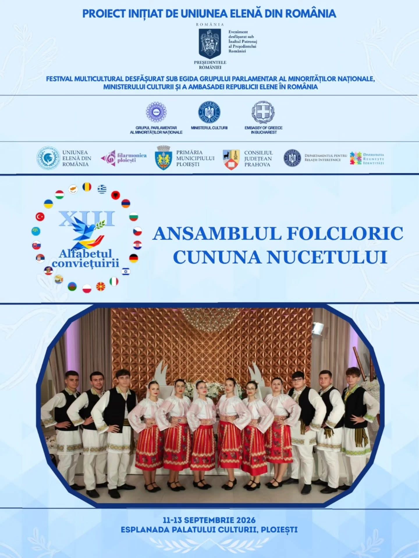 You are currently viewing Ansamblul „Cununa Nucetului” reprezintă Dâmbovița la Festivalul „Alfabetul Conviețuirii” de la Ploiești