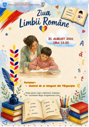 Read more about the article Ziua Limbii Române a fost marcată la Filiala pentru Copii a Bibliotecii Județene Dâmbovița