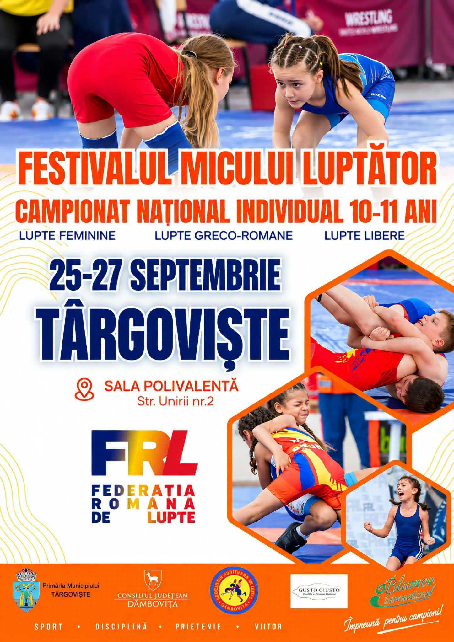 You are currently viewing Peste 500 de copii vin la Târgoviște pentru un weekend dedicat luptelor. Cei mai mici concurenți au doar 7 ani