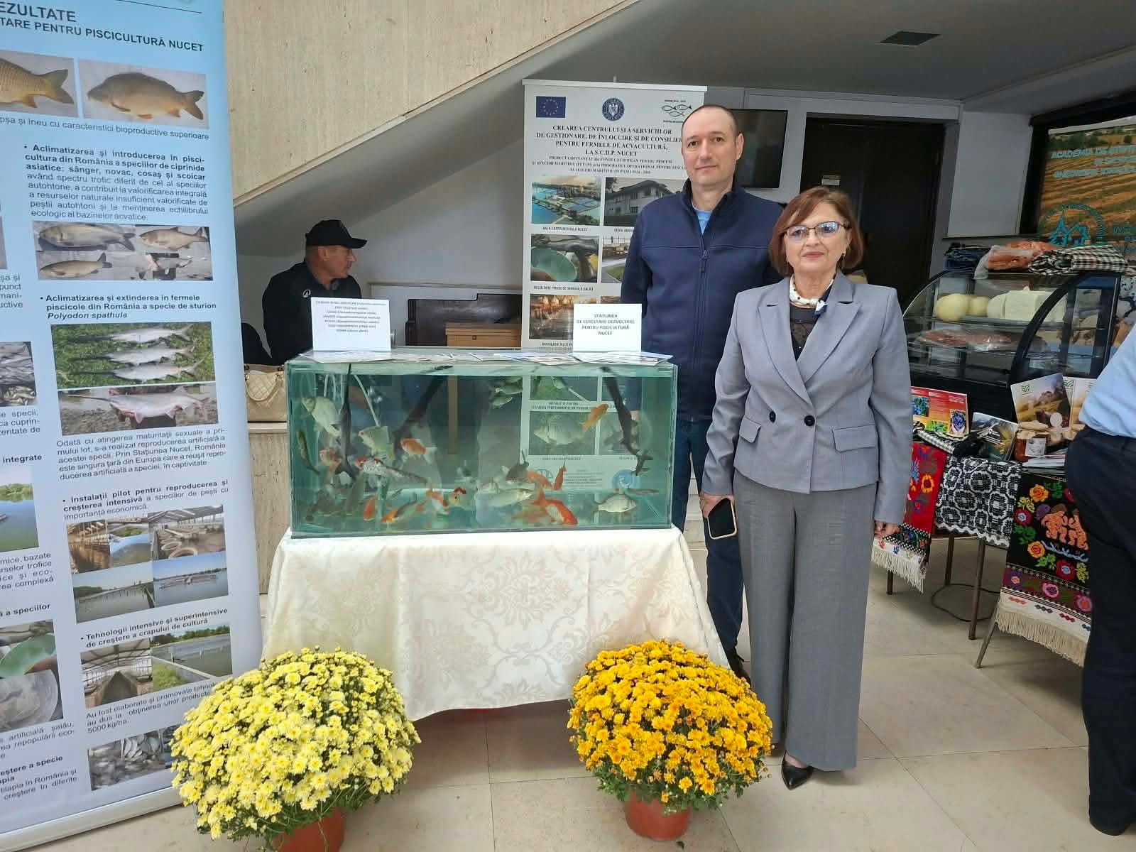 You are currently viewing Cercetarea piscicolă de la Nucet, prezentată la „Ziua Recoltei”. Stațiunea dâmbovițeană și-a expus rezultatele la ASAS