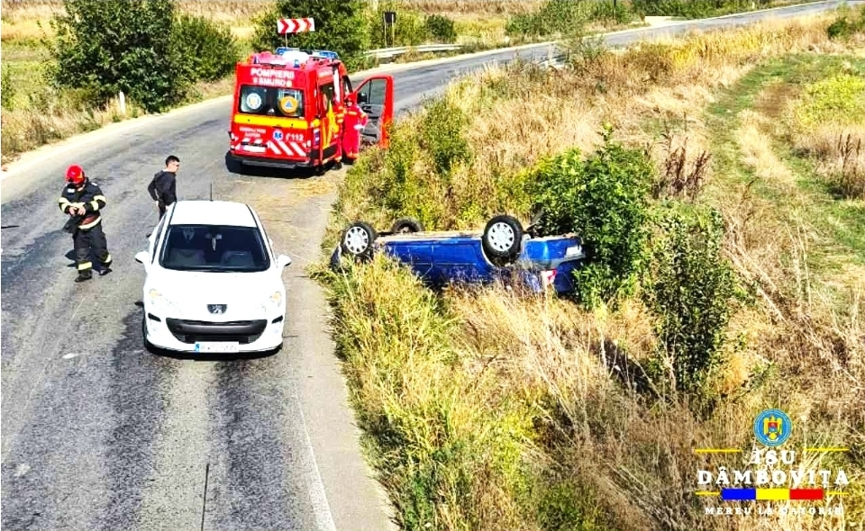 You are currently viewing Accident rutier în comuna Petrești! Un bărbat a fost rănit!