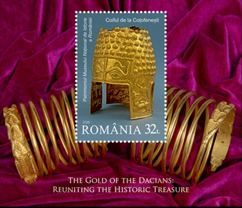 You are currently viewing „AURUL DACILOR. REÎNTREGIREA TEZAURULUI ISTORIC” – o nouă emisiune filatelică dedicată patrimoniului românesc