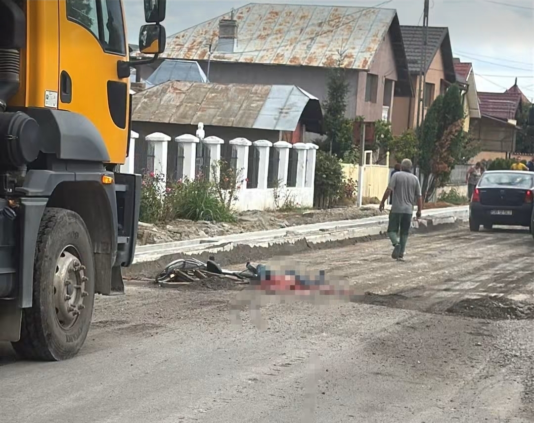 You are currently viewing Tragic accident rutier la Bucșani! Un biciclist a murit pe loc!