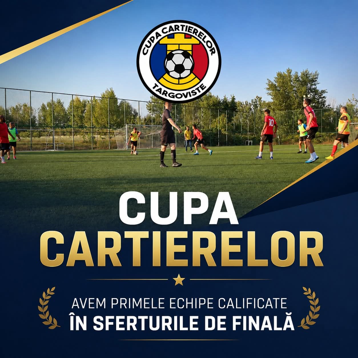 You are currently viewing S-au aflat primele echipe calificate în sferturi, la Cupa Cartierelor. CFR și Micro 4 joacă miercuri ultimul meci pentru calificare