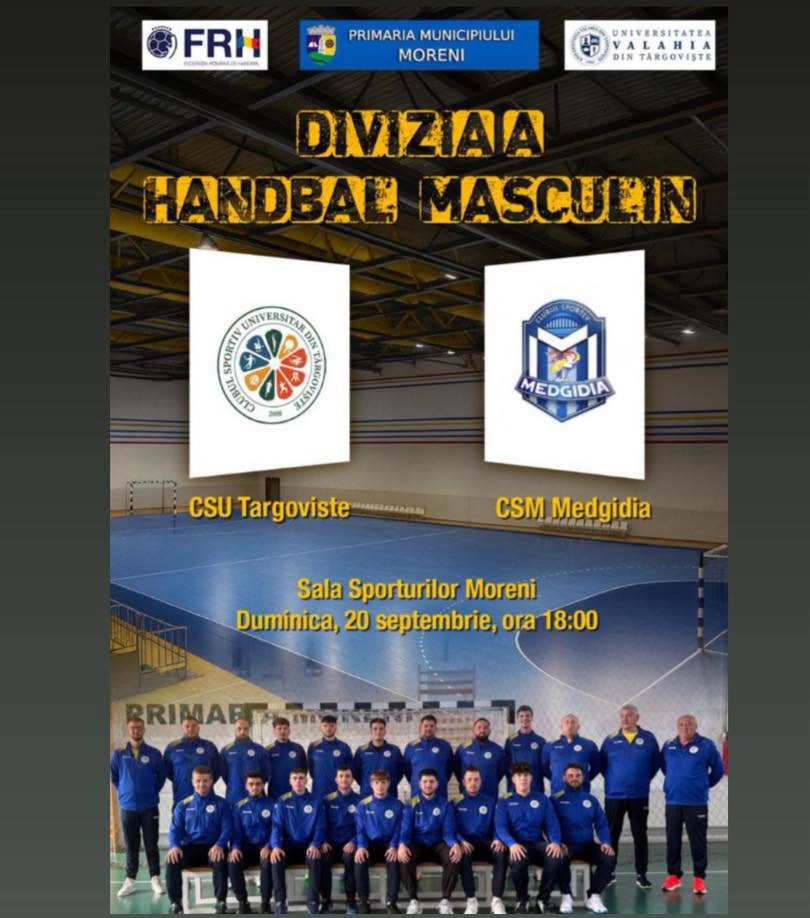 You are currently viewing CSU Târgoviște joacă primul meci acasă din noul sezon. Adversar dificil pentru handbaliștii târgovișteni