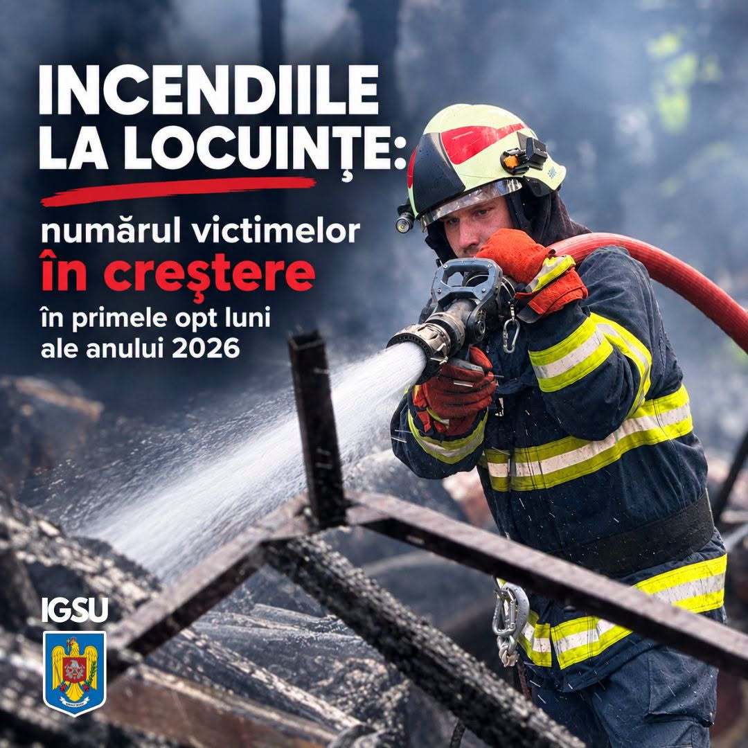 You are currently viewing Peste 4.700 de incendii la locuințe în opt luni. ISU Dâmbovița reamintește măsurile esențiale înaintea sezonului rece