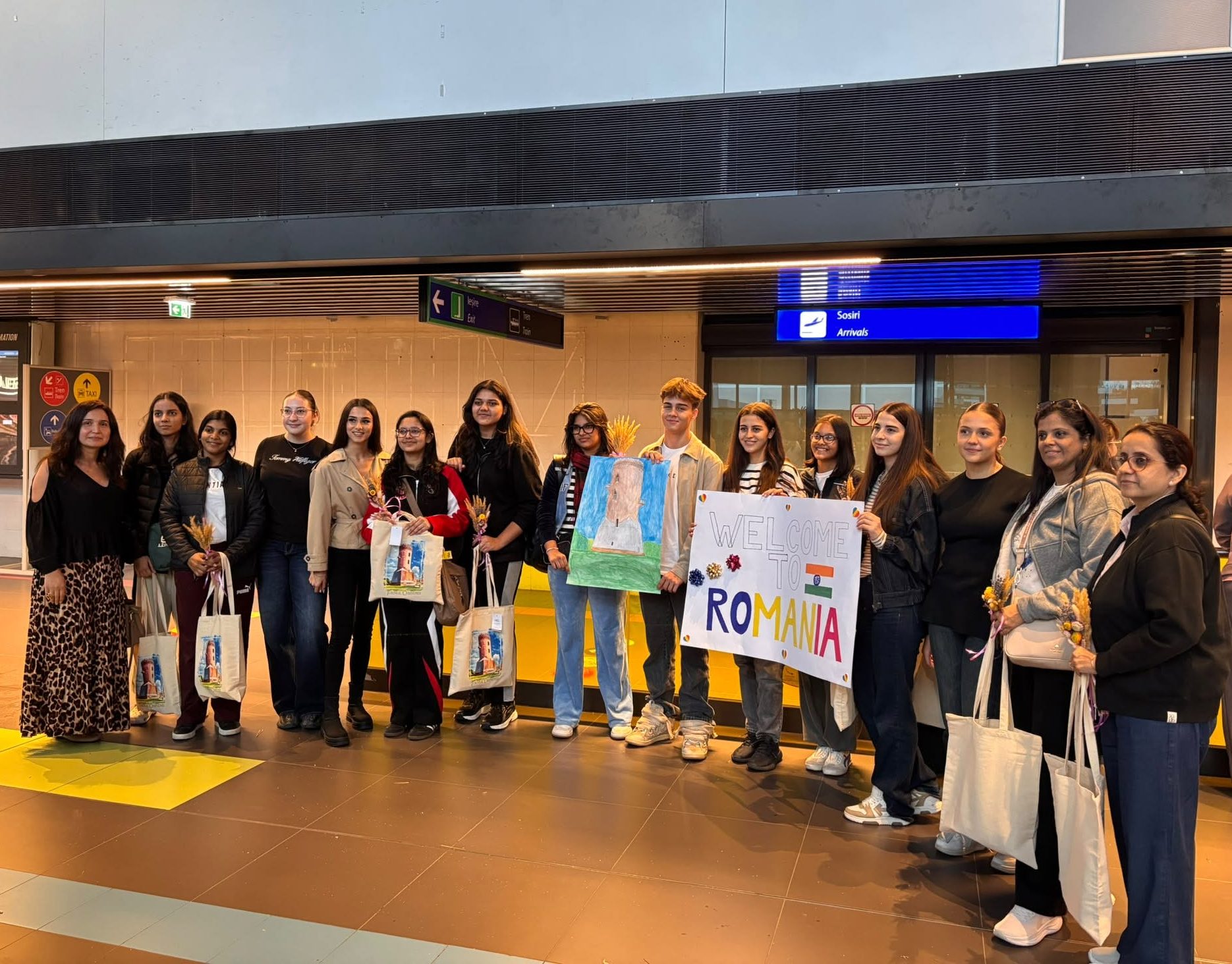 You are currently viewing Elevi din Târgoviște și New Delhi, împreună pentru o săptămână. Colegiul Economic „Ion Ghica” cultivă dialogul intercultural