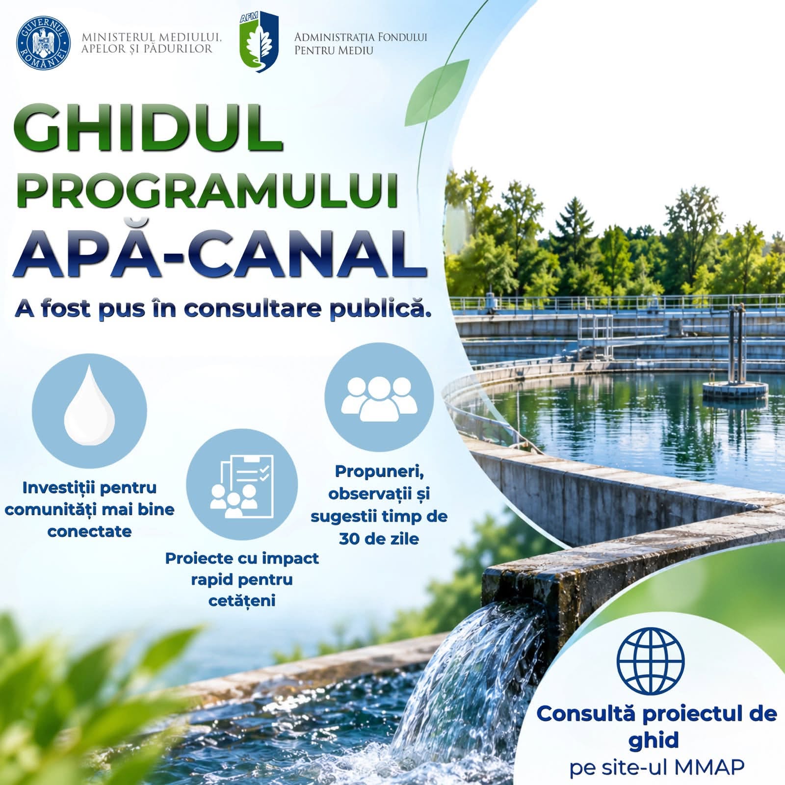 You are currently viewing Dâmbovițeanul Florin Bănică anunță o finanțare de 1,5 miliarde de lei pentru apă și canalizare. Cât pot primi primăriile