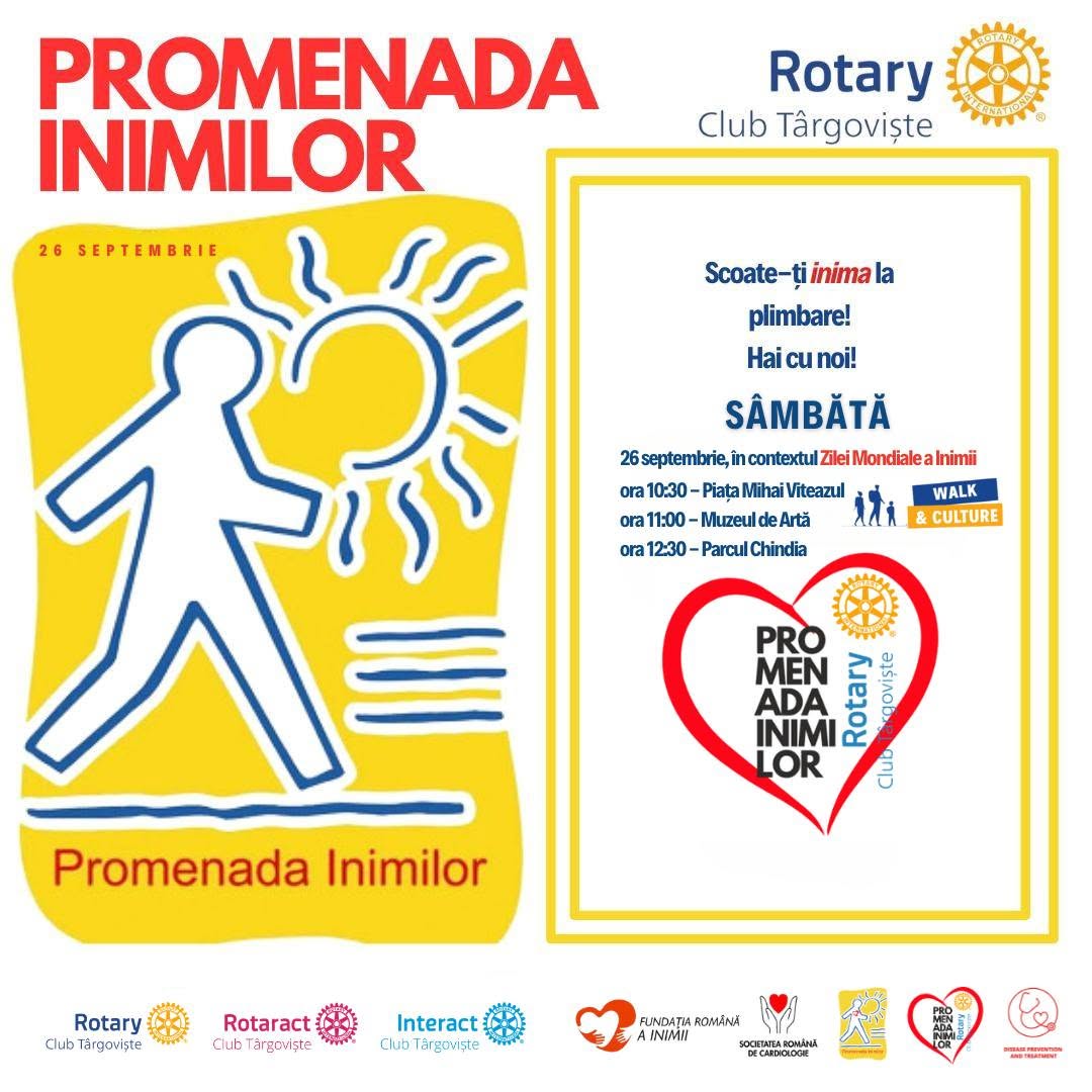 You are currently viewing „Promenada Inimilor” revine la Târgoviște. Plimbare prin oraș și un popas la Muzeul de Artă