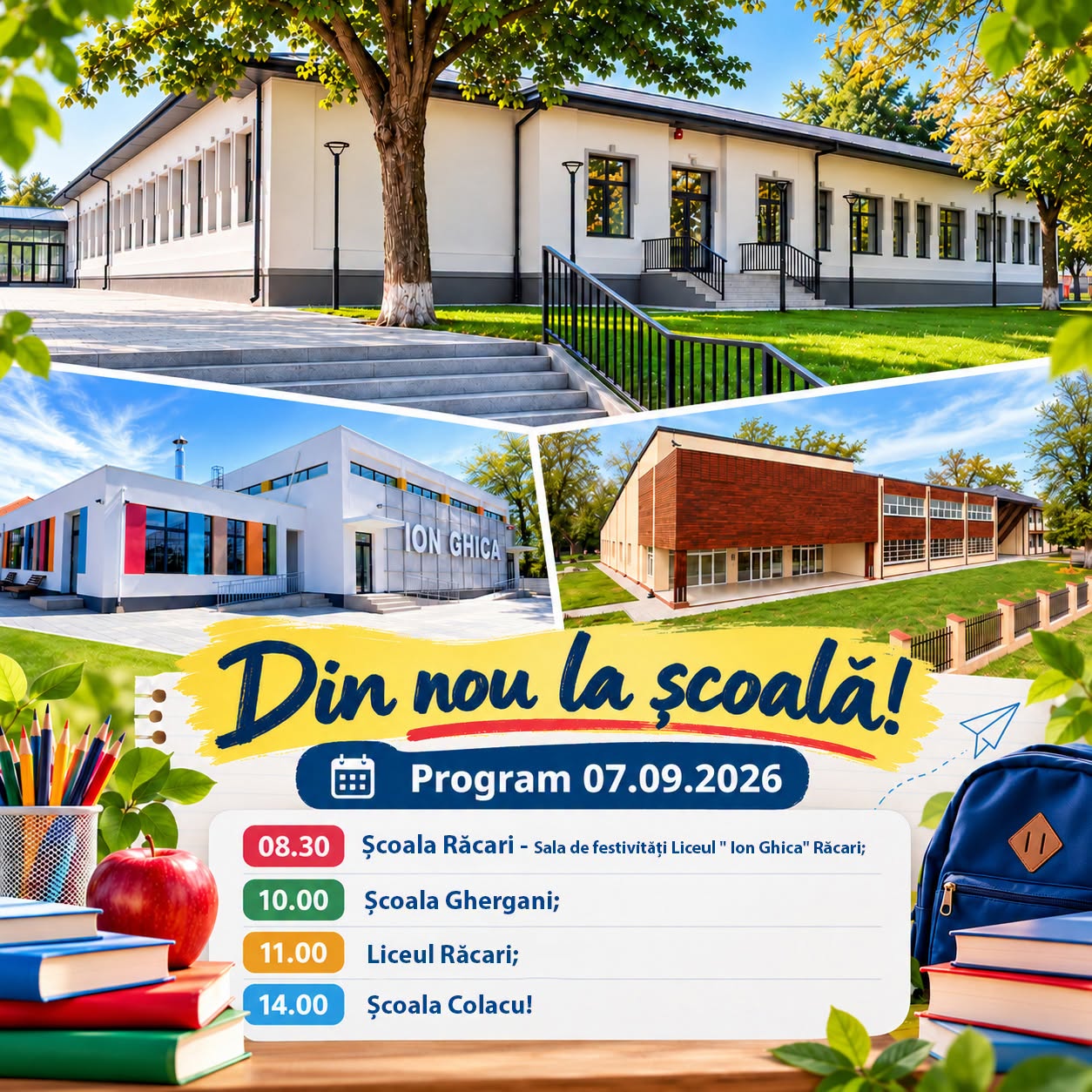 You are currently viewing Școlile din Răcari încep noul an cu dotări de 1,7 milioane de lei