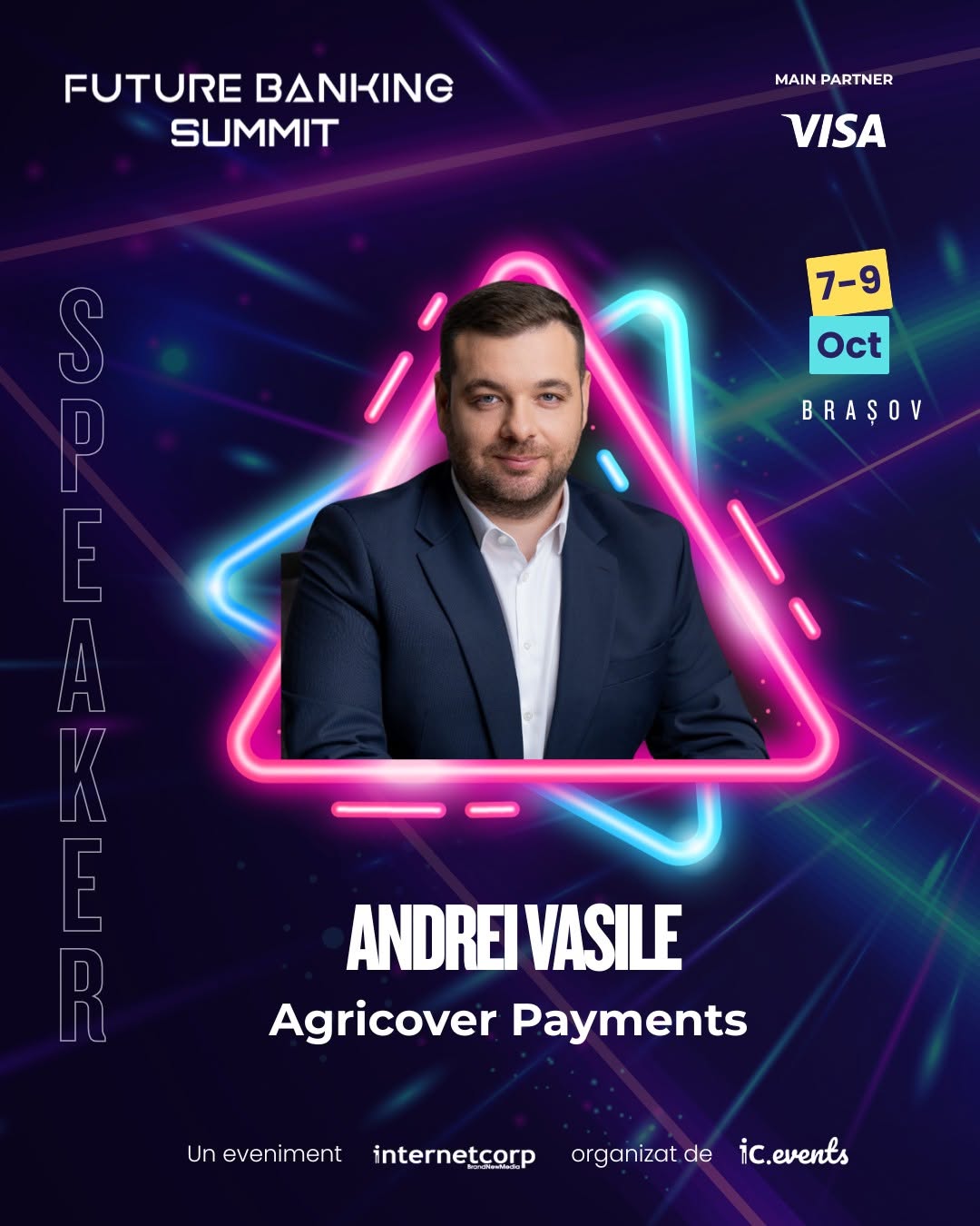 You are currently viewing Andrei Vasile, CEO-ul Agricover Payments, printre speakerii Future Banking Summit 2026