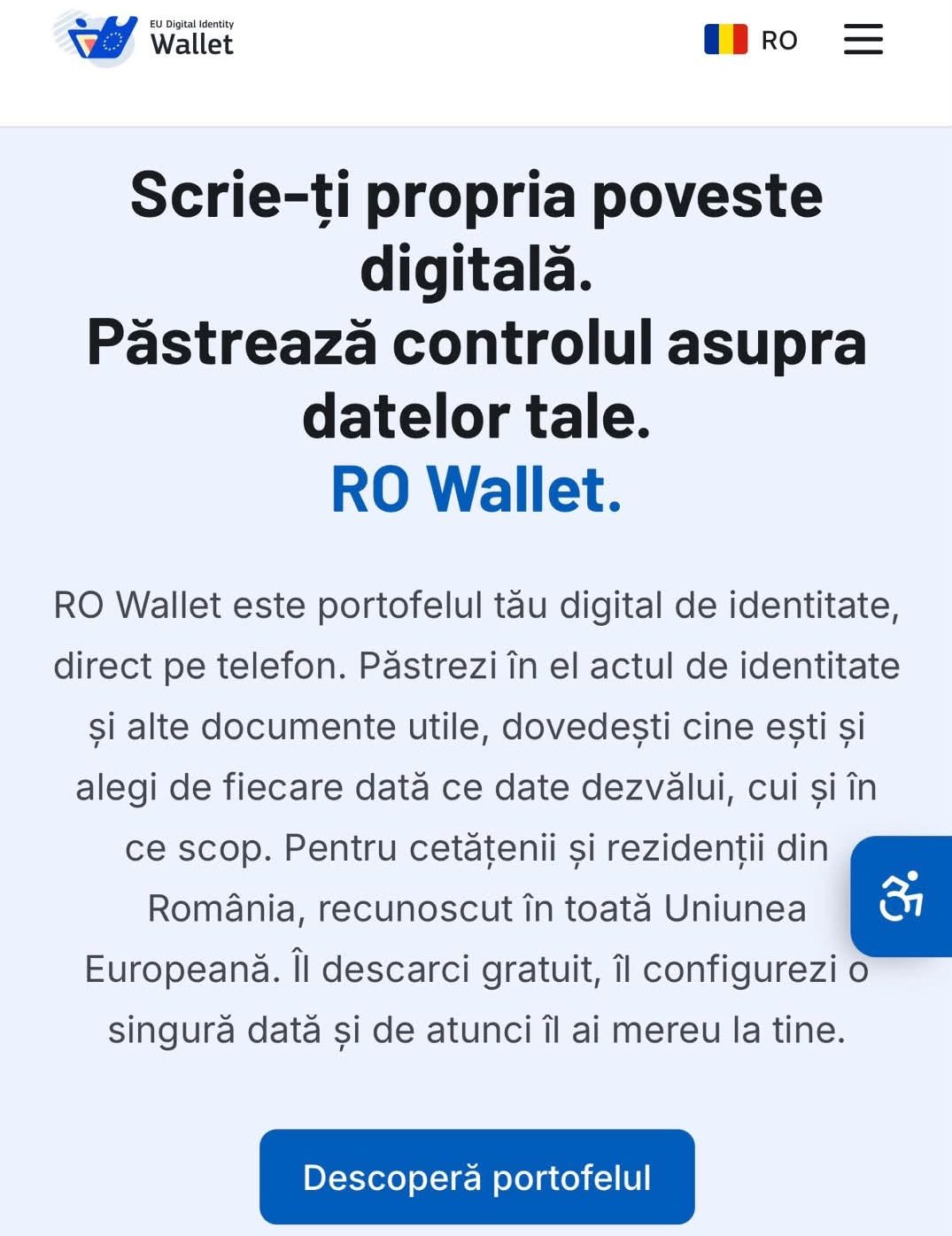 You are currently viewing Subprefect Dâmbovița: actul de identitate, permisul și talonul mașinii vor putea fi ținute în telefon. RO Wallet se lansează pentru cetățeni în ianuarie 2027
