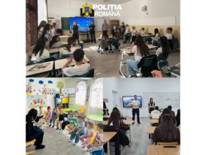 Read more about the article ACȚIUNI DESFĂȘURATE DE POLIȚIȘTII BIROULUI SIGURANȚĂ ȘCOLARĂ ÎN UNITĂȚILE DE ÎNVĂȚĂMÂNT DIN DÂMBOVIȚA