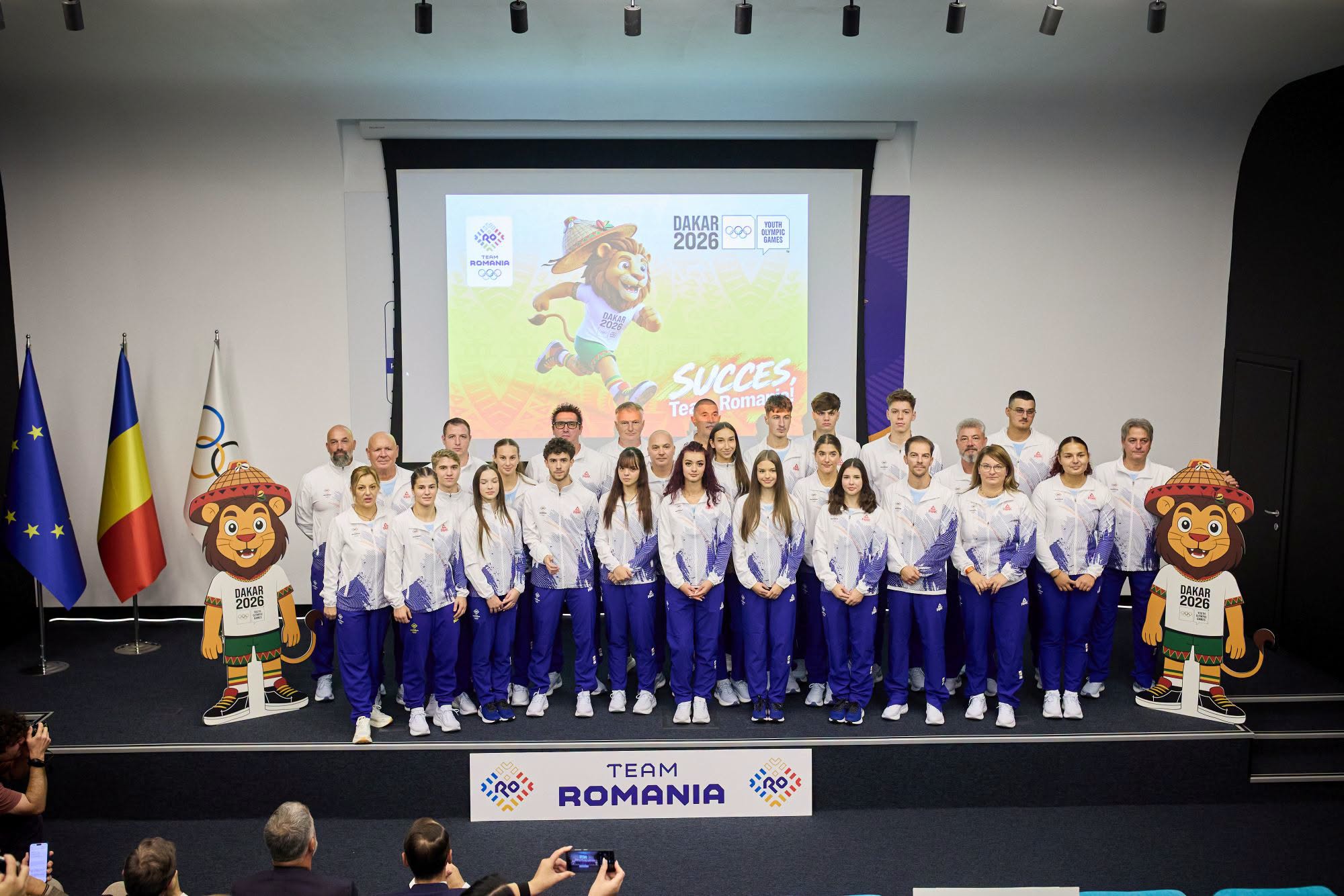 You are currently viewing 16 tricolori, un singur tricolor și un vis olimpic! Sportivii români au pornit spre Dakar, pentru a concura la Jocurile Olimpice de Tineret