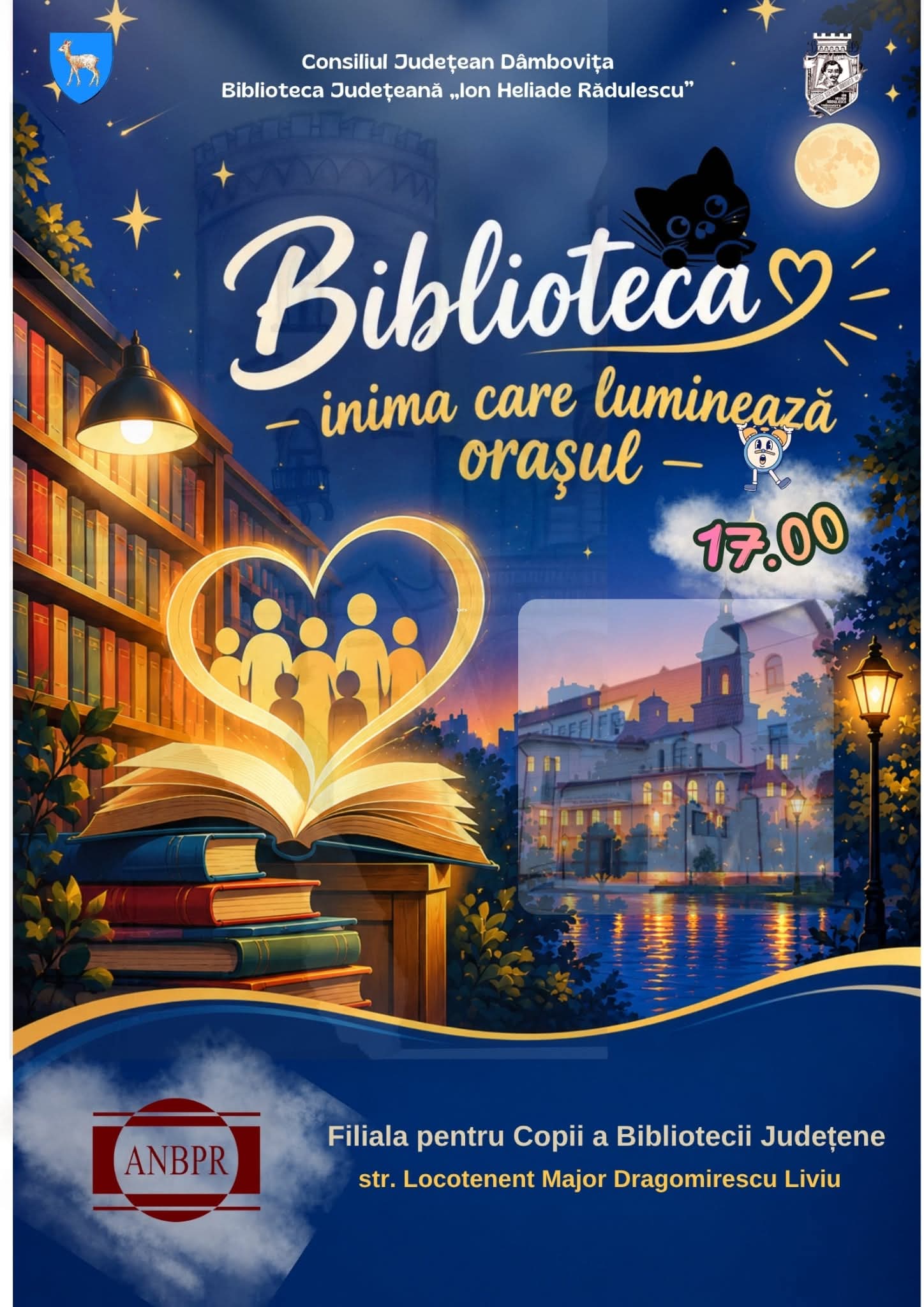 You are currently viewing „Nocturna bibliotecilor” la Filiala pentru Copii a Bibliotecii Județene Dâmbovița
