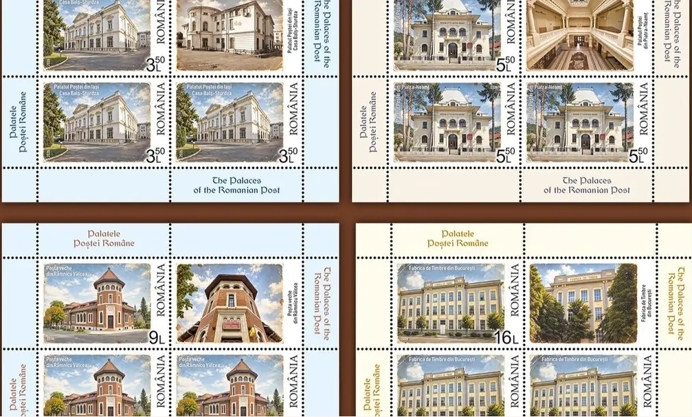 You are currently viewing Patrimoniul arhitectural al Poștei Române, tema unei noi emisiuni de mărci poștale