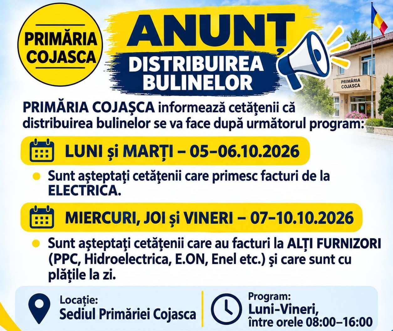 You are currently viewing Cojasca începe distribuirea autocolantelor pentru colectarea gunoiului. Primăria anunță programul