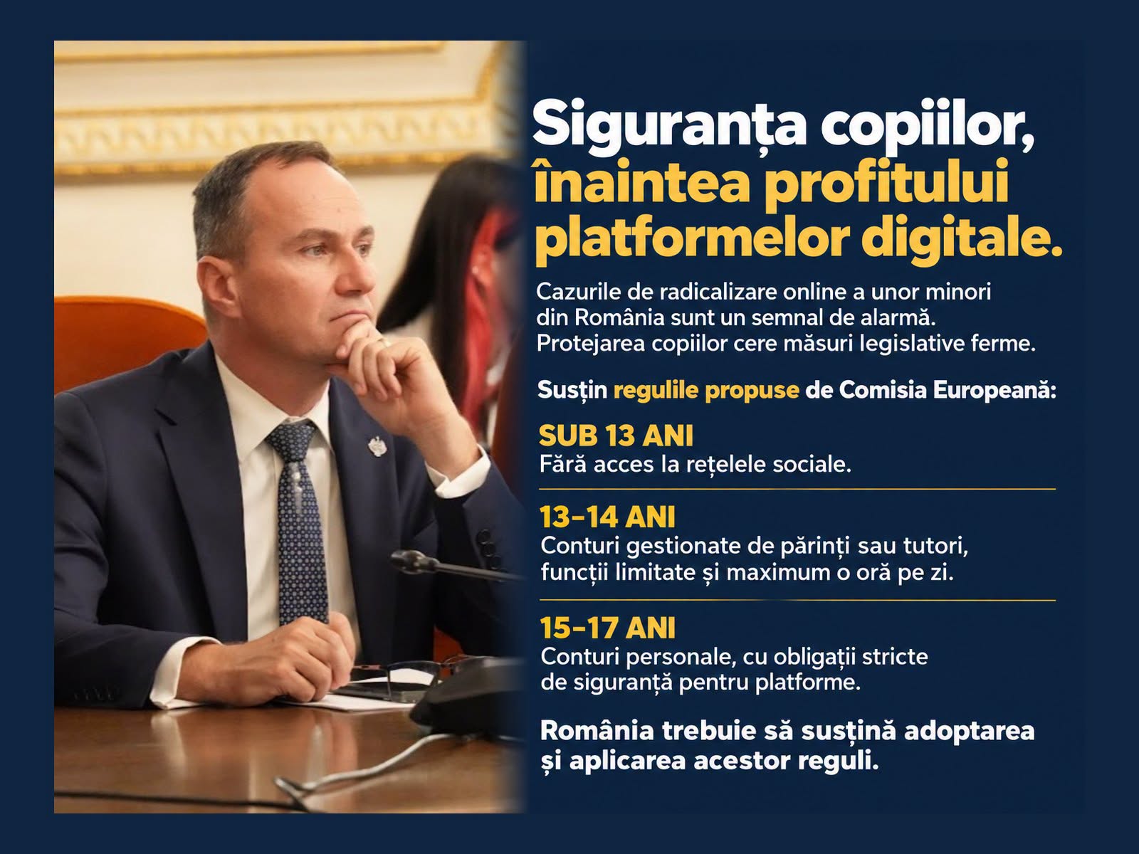 You are currently viewing Deputatul de Dâmbovița Aurelian Cotinescu cere reguli mai stricte pentru accesul minorilor la rețelele sociale
