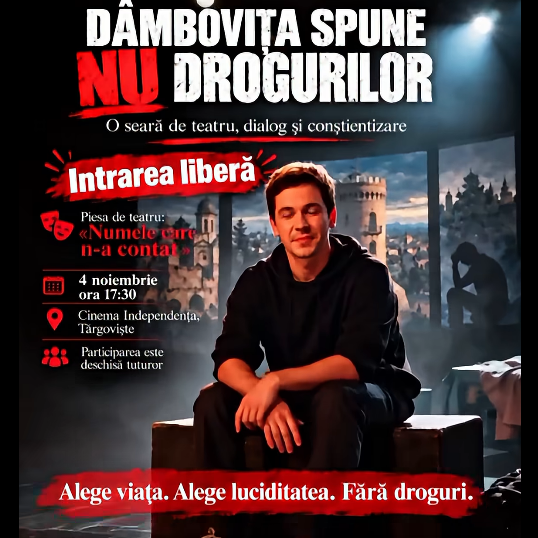 You are currently viewing „Dâmbovița spune NU drogurilor!” Deputatul Aurelian Cotinescu lansează la Târgoviște o campanie de conștientizare